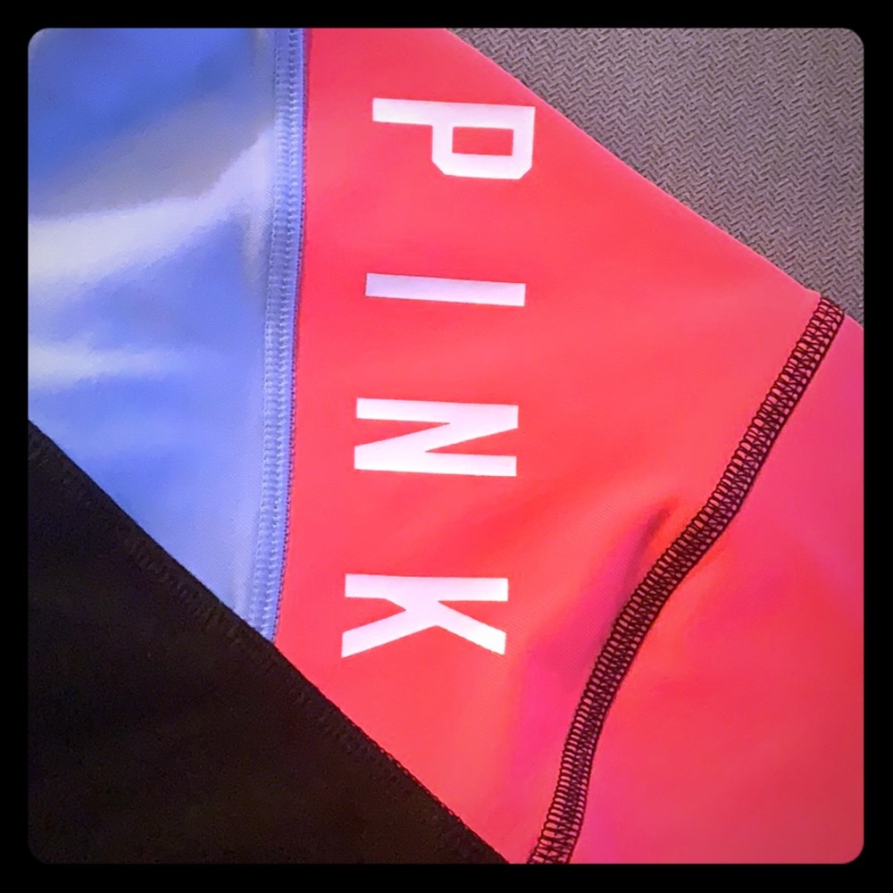 Pink Yoga Pants - accentuates behinds, fishnet